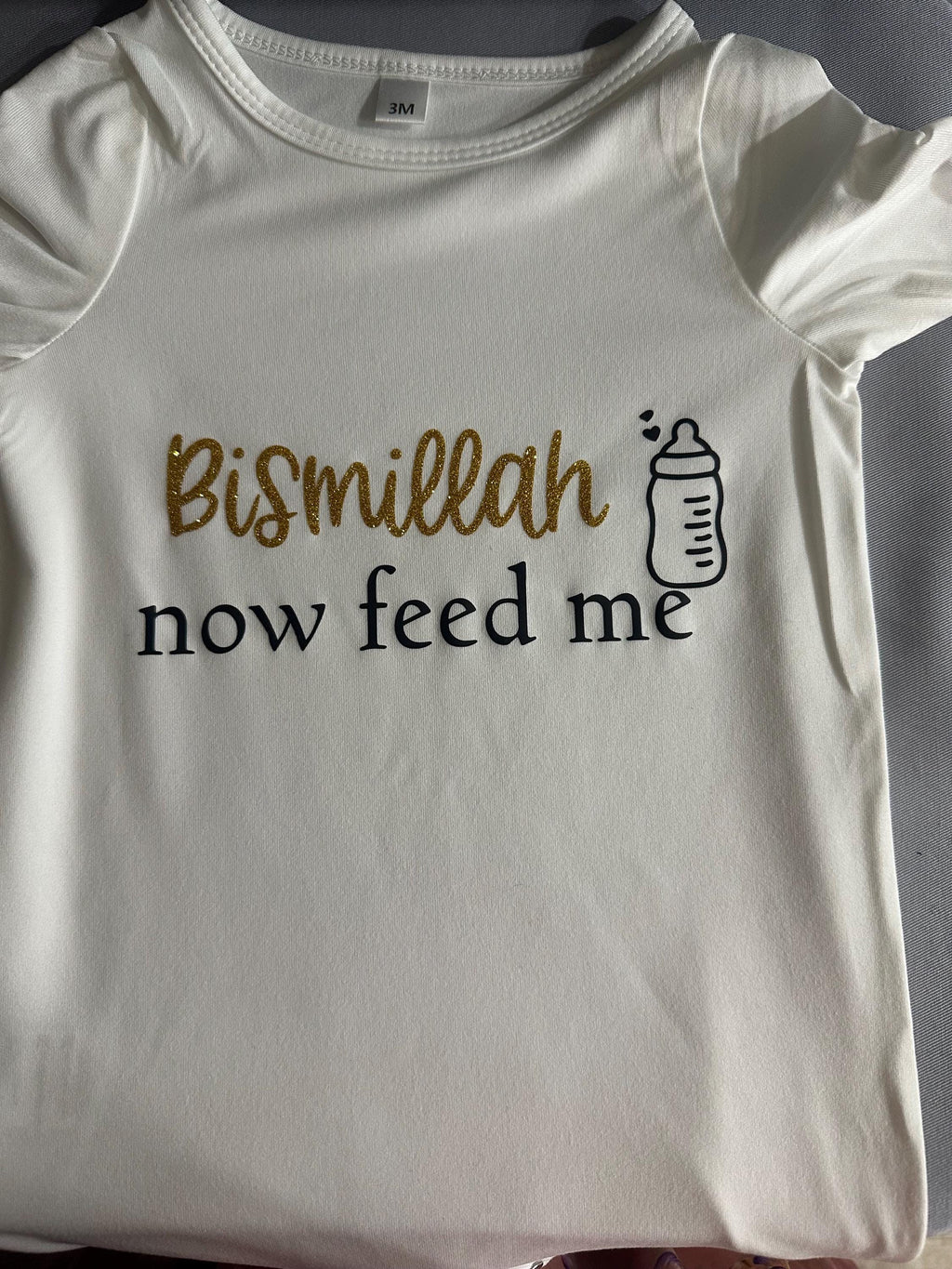 Personalized Baby Romper Set – Custom Name Keepsake