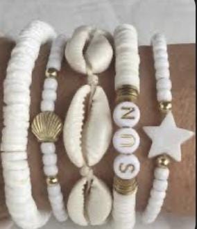 Customizable summer vibed bracelets pack of 3 bracelets buy one get 1 free