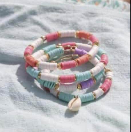 Customizable summer vibed bracelets pack of 3 bracelets buy one get 1 free