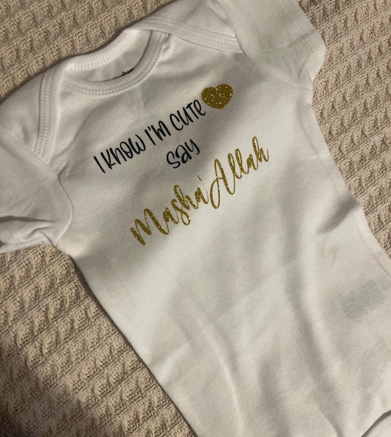 Personalized  Onesie – Custom Name or Saying – Soft Cotton Bodysuit for Newborns & Infants