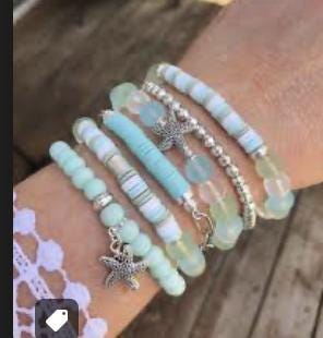 Customizable summer vibed bracelets pack of 3 bracelets buy one get 1 free