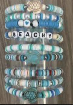 Customizable summer vibed bracelets pack of 3 bracelets buy one get 1 free