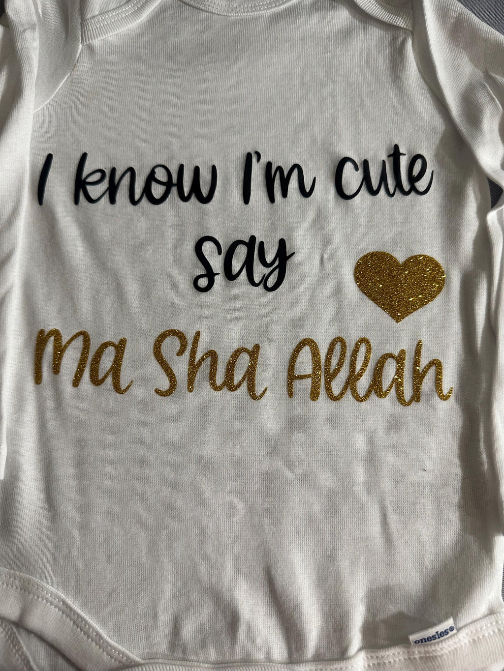 Personalized Baby Romper Set – Custom Name Keepsake