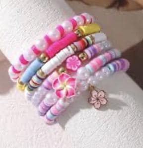 Customizable summer vibed bracelets pack of 3 bracelets buy one get 1 free